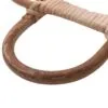 Garderobenhaken mit 3 Haken aus hellem Rattan Garderobenhaken mit 3 Haken aus hellem Rattan