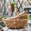 Geflochtener Aufbewahrungskorb aus Rattan