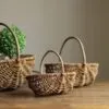 Geflochtener Aufbewahrungskorb aus Rattan