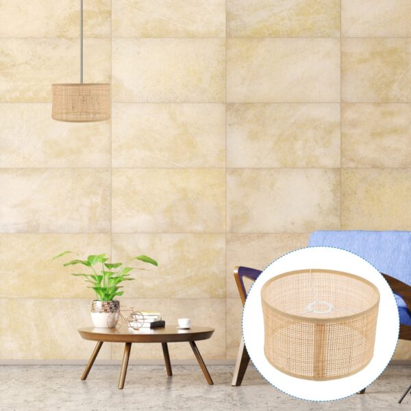 Geflochtener Rattan-Lampenschirm