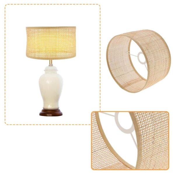Geflochtener Rattan-Lampenschirm