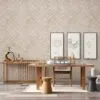 Geometrisches Bambus-Wandbild Geometrisches Bambus-Wandbild
