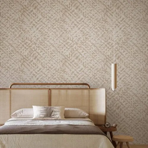 Geometrisches Bambus-Wandbild Geometrisches Bambus-Wandbild