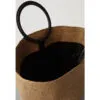 Große geflochtene Rattan-Handtasche