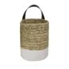 Hängekorb aus Rattan für Pflanzen Hängekorb aus Rattan für Pflanzen