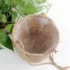 Hängepflanztopf aus Rattan