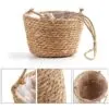 Hängepflanztopf aus Rattan