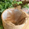Hängepflanztopf aus Rattan Hängepflanztopf aus Rattan