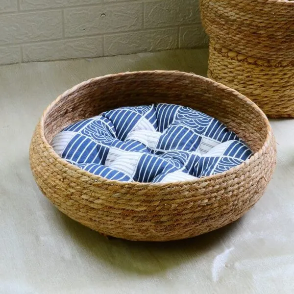 Handgeflochtene Aufbewahrungskörbe aus Rattan