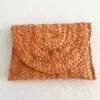Handgeflochtene Stroh-Clutch für Damen Handgeflochtene Stroh-Clutch für Damen