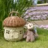 Handgeflochtener Rattan-Aufbewahrungskorb Handgeflochtener Rattan-Aufbewahrungskorb