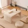 Handgeflochtener Rattan-Couchtisch im japanischen Stil Handgeflochtener Rattan-Couchtisch im japanischen Stil