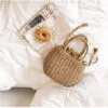 Handgeflochtener Rattan Handtasche Handgeflochtener Rattan Handtasche