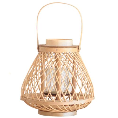 Handgeflochtener Rattan-Lampenschirm Handgeflochtener Rattan-Lampenschirm
