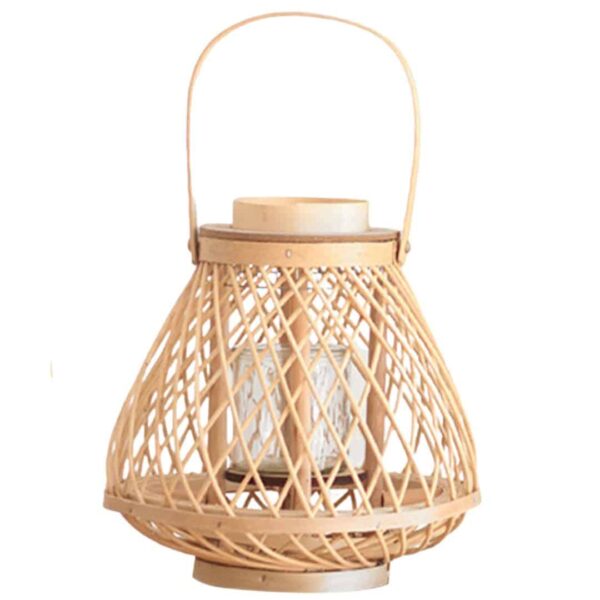 Handgeflochtener Rattan-Lampenschirm