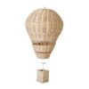 Handgeflochtener Rattan-Luftballon als Kinderzimmer-Deko Handgeflochtener Rattan-Luftballon als Kinderzimmer-Deko