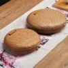Handgeflochtener Rattan-Teekorb mit Deckel Handgeflochtener Rattan-Teekorb mit Deckel
