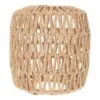 Handgewebter Lampenschirm aus Rattan