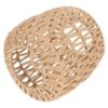 Handgewebter Lampenschirm aus Rattan Handgewebter Lampenschirm aus Rattan