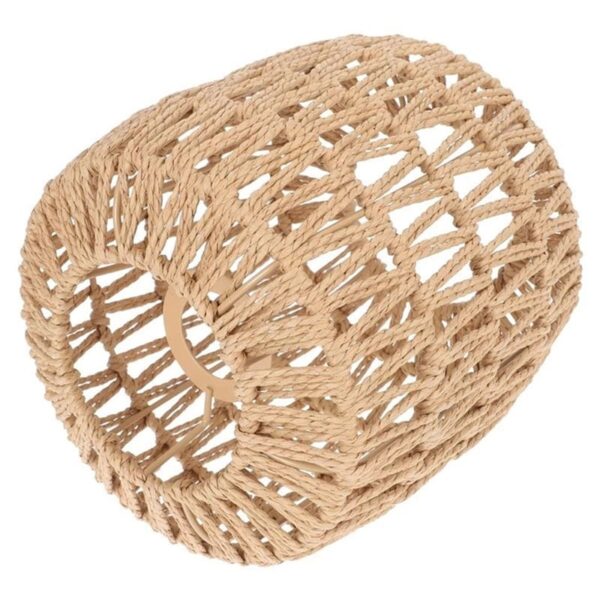 Handgewebter Lampenschirm aus Rattan Handgewebter Lampenschirm aus Rattan