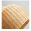 Japanische Hängelampe aus Rattan