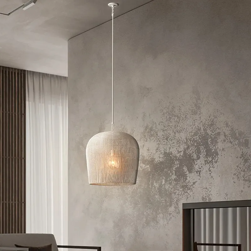 Rattan, Metall und integrierte LED