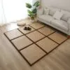 Japanischer Faltbarer Rattan-Teppich Japanischer Faltbarer Rattan-Teppich