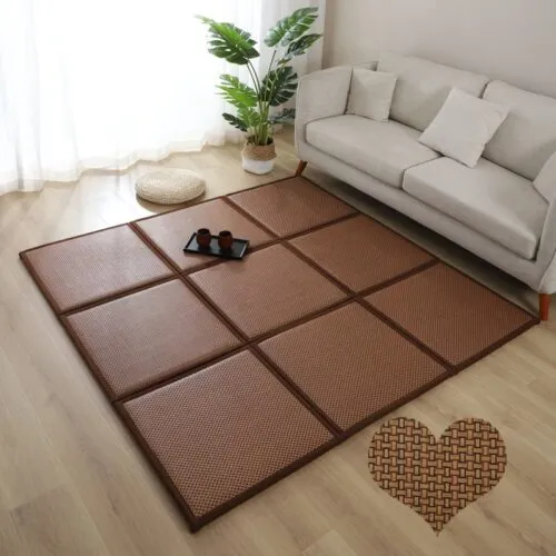 Japanischer Faltbarer Rattan-Teppich Japanischer Faltbarer Rattan-Teppich