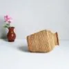 Klassische Rattan-Vase