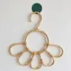 Kleiderbügel Sonnenblume aus Rattan für Kinder Kleiderbügel Sonnenblume aus Rattan für Kinder