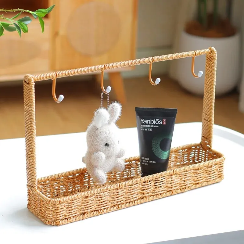Ordnung im Rattan-Look, endlich stilvoll
