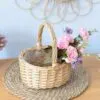 Korb aus Rattan mit Henkel