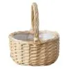 Korb aus Rattan mit Henkel