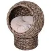Kratzbaum aus Naturrattan geflochten Kratzbaum aus Naturrattan geflochten