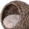 Kratzbaum aus Naturrattan geflochten Kratzbaum aus Naturrattan geflochten