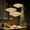Kreative chinesische Rattan-Hängelampe