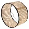 Lampenschirm aus Rattan im Retro-Stil