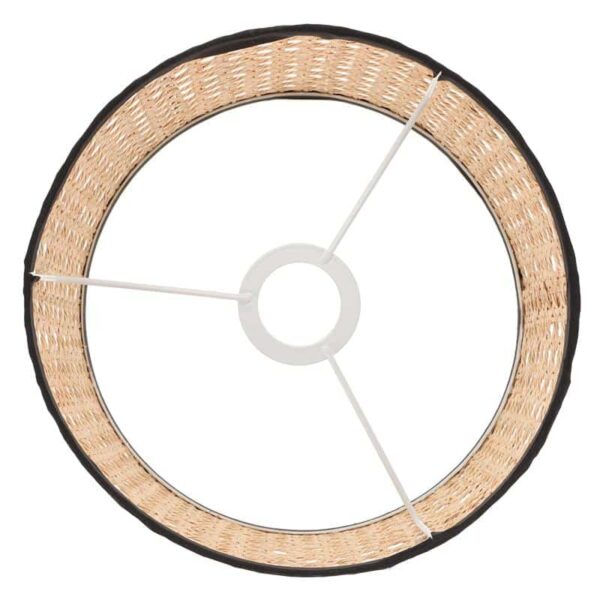 Lampenschirm aus Rattan im Retro-Stil