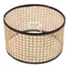 Lampenschirm aus Rattan im Retro-Stil