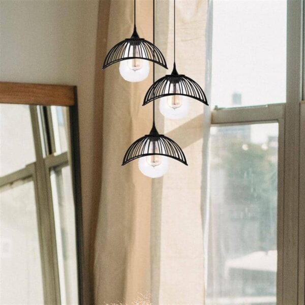 Lampenschirm Lotus aus Rattan Lampenschirm Lotus aus Rattan