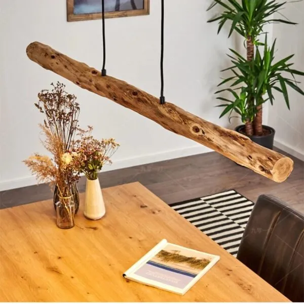 LED-Hängeleuchte Treibholz in Astform LED-Hängeleuchte Treibholz in Astform