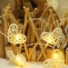 Lichtergirlanden-Set: Wimpelkette + Herzlichterkette