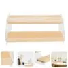 Massives Holzregal mit Stauraum Massives Holzregal mit Stauraum
