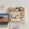 Minimalistischer Klappbarer Bambus-Regal Minimalistischer Klappbarer Bambus-Regal