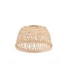 Minimalistischer Lampenschirm aus Rattan