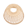 Minimalistischer Lampenschirm aus Rattan