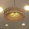 Moderne Hängelampe aus Rattan 3 Moderne Hängelampe aus Rattan 3