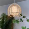 Moderne Hängelampe aus Rattan mit kreativem Design Moderne Hängelampe aus Rattan mit kreativem Design