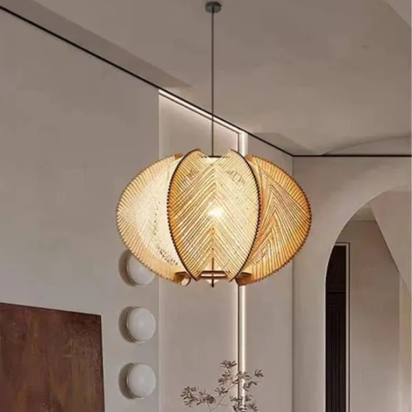 Moderne Holz-Hängelampe Moderne Holz-Hängelampe
