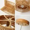 Moderne Holz-Hängelampe mit natürlichem Design Moderne Holz-Hängelampe mit natürlichem Design